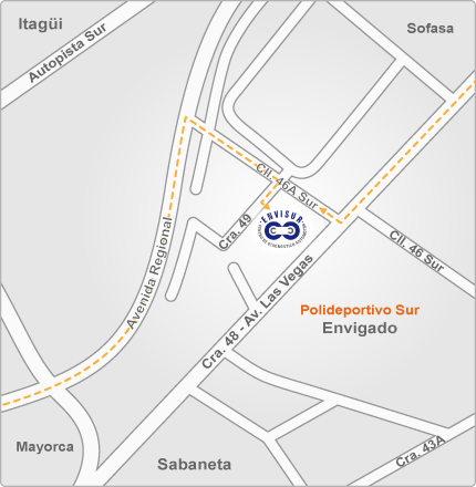 Nuestra Ubicación - Cra. 49 No. 46 A SUR 60